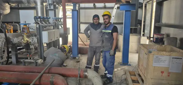 Kazan dairesi montajı — SNN Mühendislik tamamlanan proje