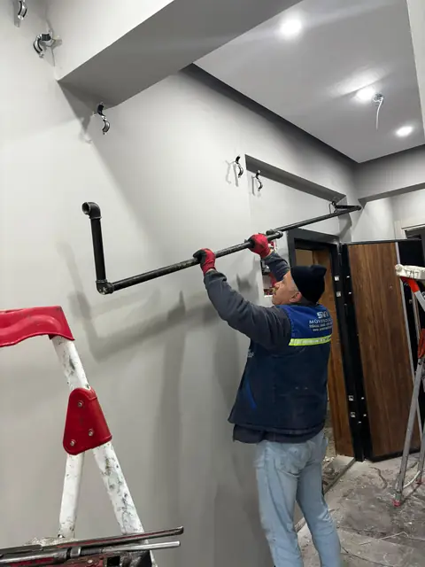Daire içi doğalgaz hattı — SNN Mühendislik tamamlanan proje